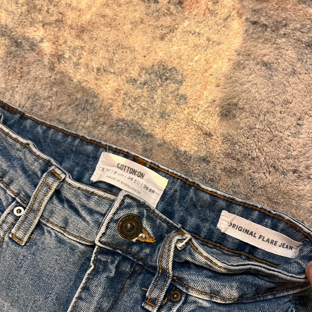 Cotton on flare jeans